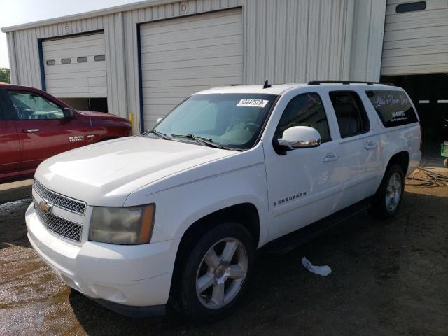 1GNFC26029R100301 - 2009 CHEVROLET SUBURBAN C1500 LT WHITE photo 1