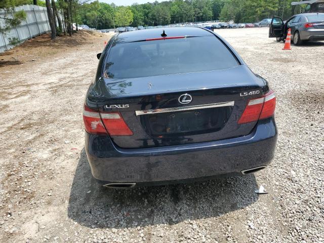 JTHBL46F185052348 - 2008 LEXUS LS 460 BLUE photo 6