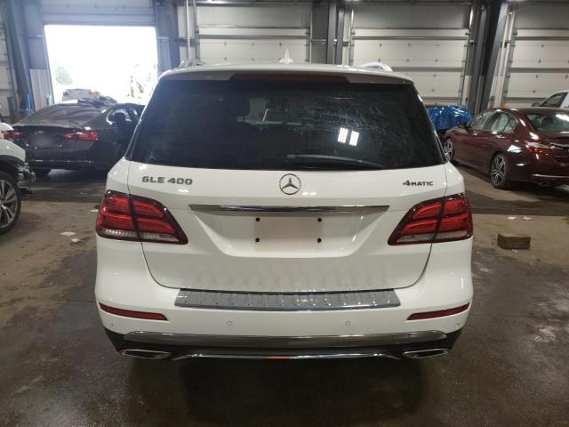 4JGDA5GB8KB216247 - 2019 MERCEDES-BENZ GLE 400 4MATIC WHITE photo 6