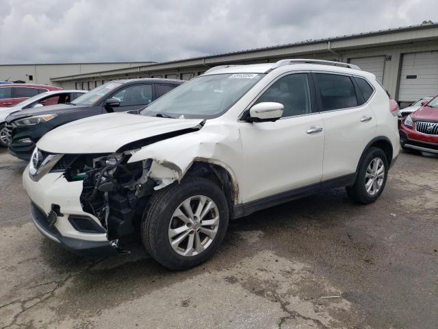 KNMAT2MV8FP533128 - 2015 NISSAN ROGUE S WHITE photo 1