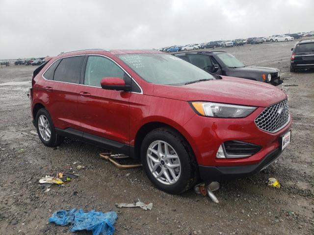 2FMPK4J98RBA16077 - 2024 FORD EDGE SEL RED photo 4