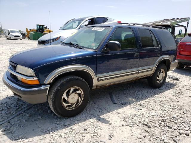 1GNDT13W9Y2164417 - 2000 CHEVROLET BLAZER BLUE photo 1