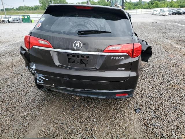 5J8TB4H52FL018118 - 2015 ACURA RDX TECHNOLOGY BLACK photo 6