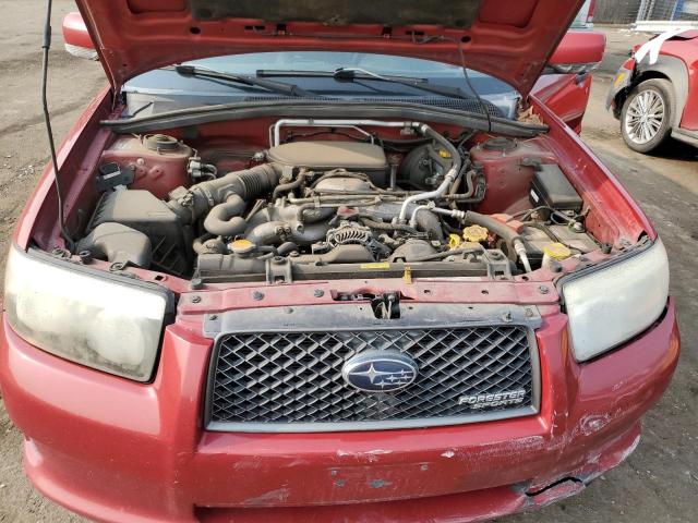 JF1SG66668H730422 - 2008 SUBARU FORESTER SPORTS 2.5X RED photo 11