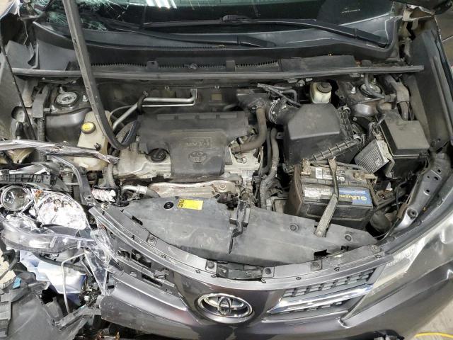 2T3RFREV4FW308095 - 2015 TOYOTA RAV4 XLE ნაცრისფერი ფოტო 11