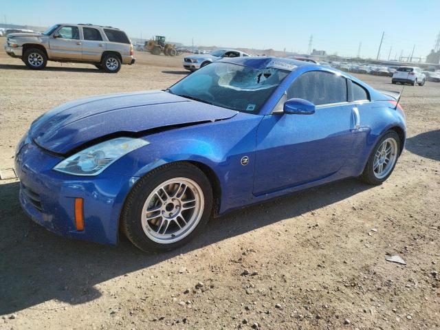 JN1AZ34E36M353418 - 2006 NISSAN 350Z COUPE BLUE photo 1