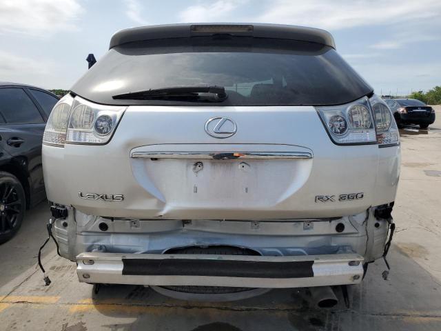 2T2GK31U79C068385 - 2009 LEXUS RX 350 SILVER photo 6