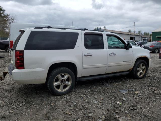 1GNUKJE35AR142109 - 2010 CHEVROLET SUBURBAN K1500 LT WHITE photo 3