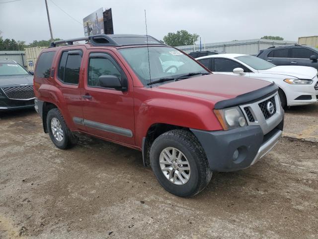 5N1AN0NW1EN808608 - 2014 NISSAN XTERRA X RED photo 4