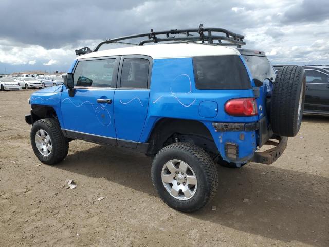 JTEBU11F88K001642 - 2008 TOYOTA FJ CRUISER BLUE photo 2