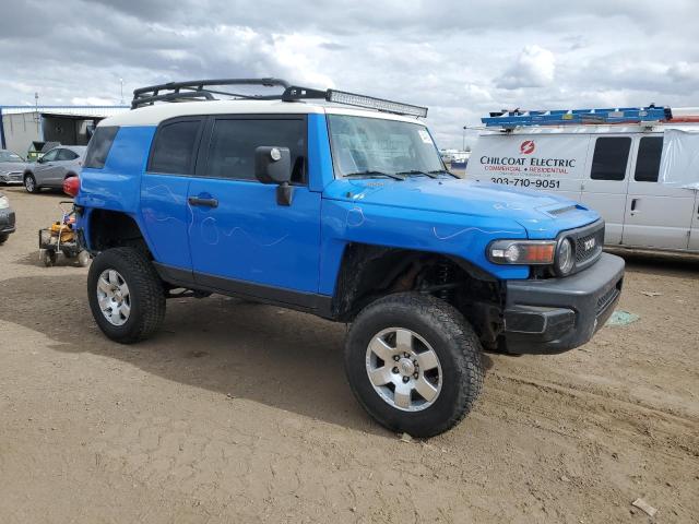 JTEBU11F88K001642 - 2008 TOYOTA FJ CRUISER BLUE photo 4