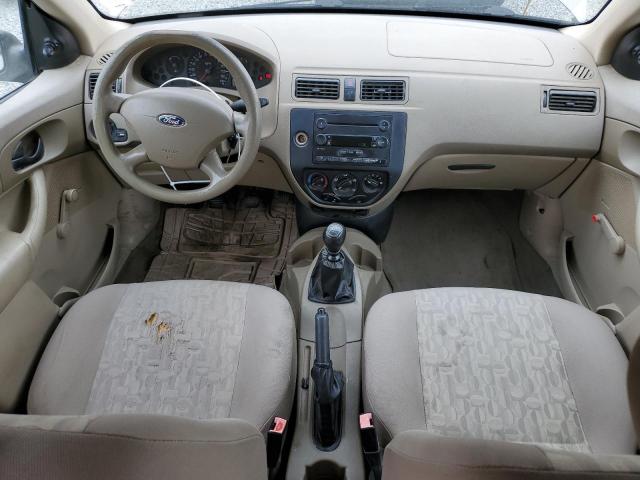 1FAFP34N75W122569 - 2005 FORD FOCUS ZX4 TAN photo 8