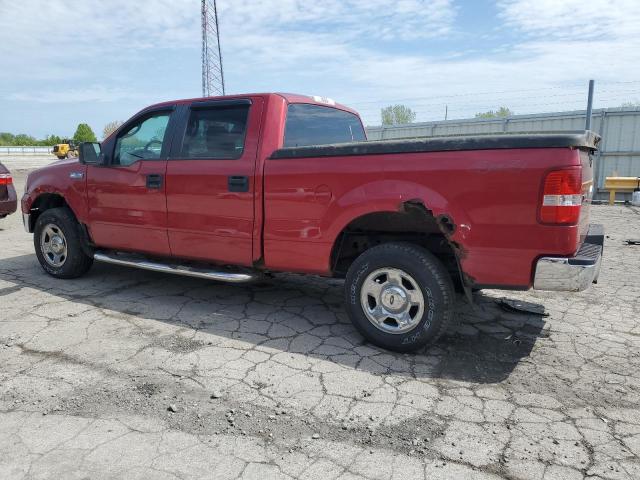 1FTPW14V57FB17914 - 2007 FORD F150 SUPERCREW RED photo 2