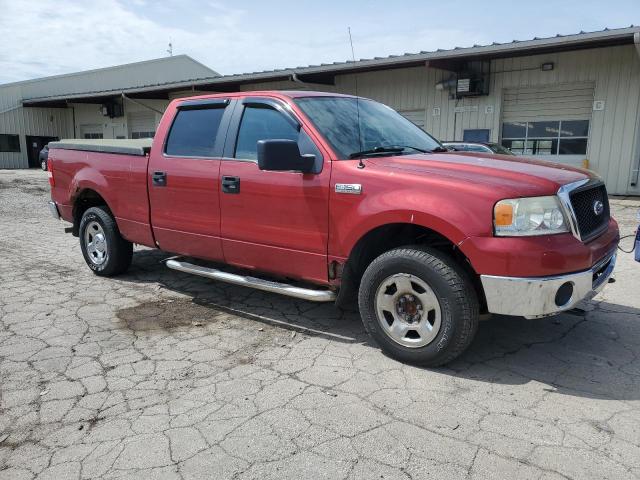 1FTPW14V57FB17914 - 2007 FORD F150 SUPERCREW RED photo 4