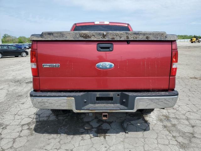 1FTPW14V57FB17914 - 2007 FORD F150 SUPERCREW RED photo 6