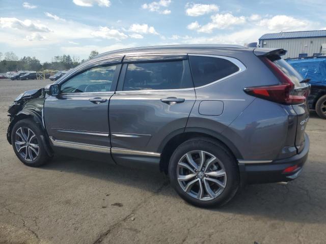 2HKRW2H93MH630155 - 2021 HONDA CR-V TOURING GRAY photo 2