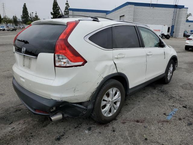 5J6RM3H72DL042912 - 2013 HONDA CR-V EXL WHITE photo 3