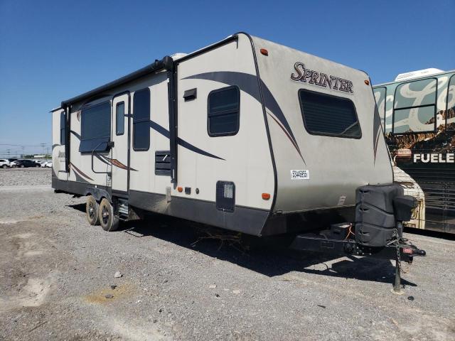 4YDT29F22H1530428 - 2017 KEYSTONE SPRINTER BEIGE photo 1