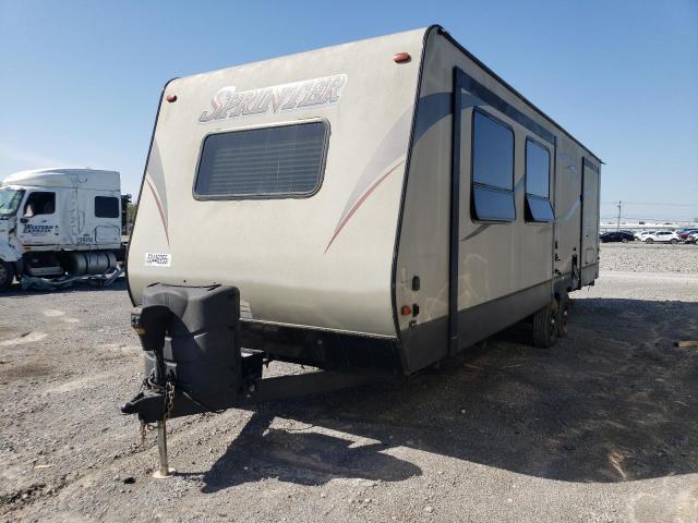 4YDT29F22H1530428 - 2017 KEYSTONE SPRINTER BEIGE photo 2