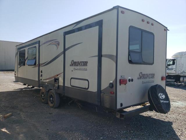 4YDT29F22H1530428 - 2017 KEYSTONE SPRINTER BEIGE photo 3