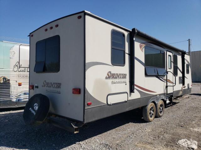 4YDT29F22H1530428 - 2017 KEYSTONE SPRINTER BEIGE photo 4