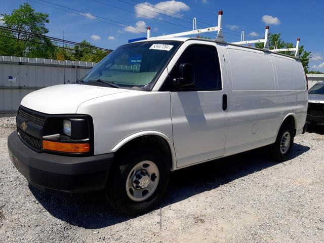 1GCWGAFF4G1154500 - 2016 CHEVROLET EXPRESS G2 WHITE photo 1