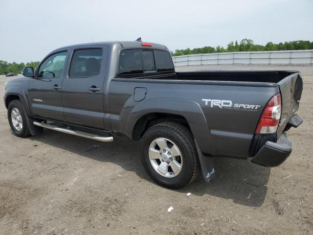 3TMMU4FN1FM079653 - 2015 TOYOTA TACOMA DOUBLE CAB LONG BED GRAY photo 2