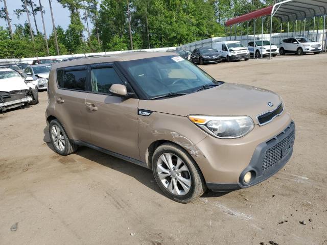 KNDJP3A56E7060598 - 2014 KIA SOUL + BROWN photo 4