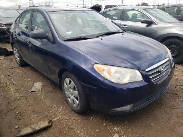 KMHDU46D18U490777 - 2008 HYUNDAI ELANTRA GLS BLUE photo 4