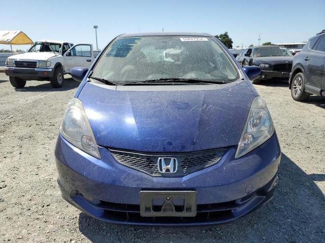 JHMGE8H3XDC022877 - 2013 HONDA FIT BLUE photo 5