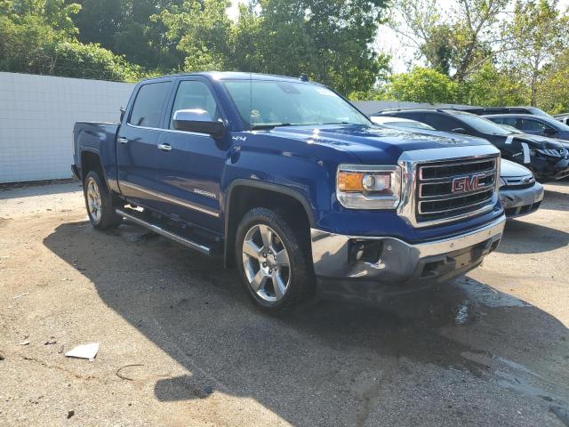 3GTU2VEC9EG111063 - 2014 GMC SIERRA K1500 SLT BLUE photo 4