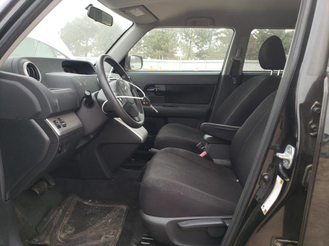 JTLKE50E491063990 - 2009 TOYOTA SCION XB BLACK photo 7