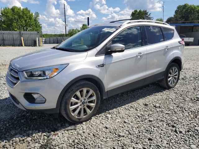 1FMCU9J99JUA27576 - 2018 FORD ESCAPE TITANIUM SILVER photo 1