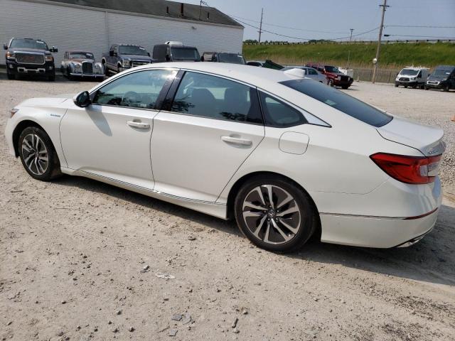 1HGCV3F53KA018221 - 2019 HONDA ACCORD HYBRID EXL WHITE photo 2