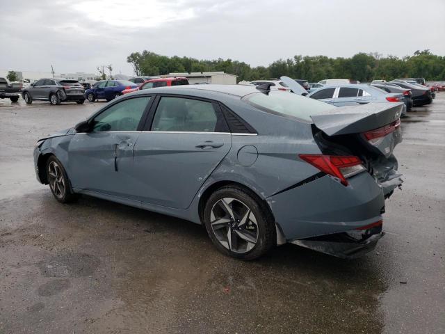 KMHLP4AG1PU454350 - 2023 HYUNDAI ELANTRA LIMITED GRAY photo 2