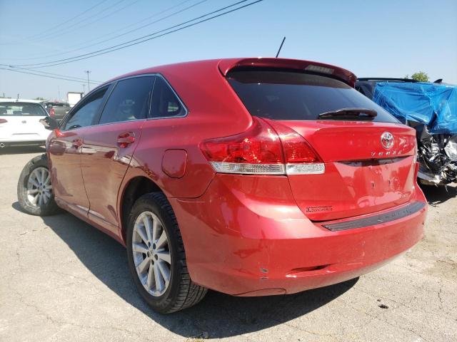 4T3ZA3BBXCU055432 - 2012 TOYOTA VENZA LE RED photo 3