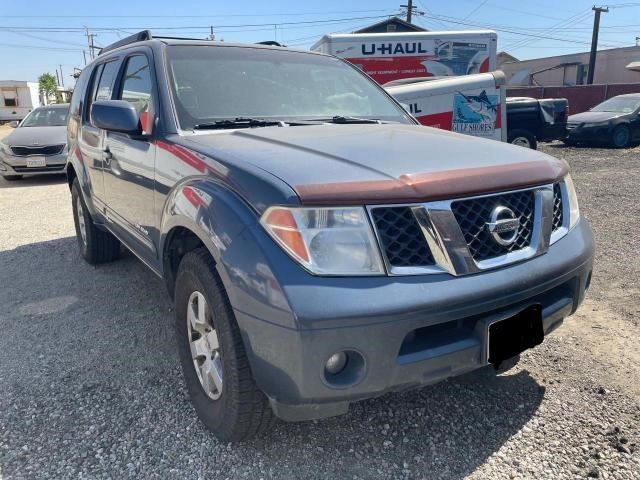 5N1AR18W45C732349 - 2005 NISSAN PATHFINDER LE GRAY photo 1