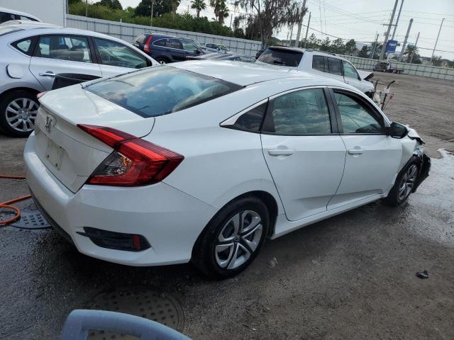 19XFC2F5XHE223875 - 2017 HONDA CIVIC LX WHITE photo 3