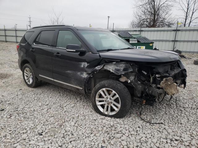 1FM5K7D88GGA80105 - 2016 FORD EXPLORER XLT BLACK photo 4