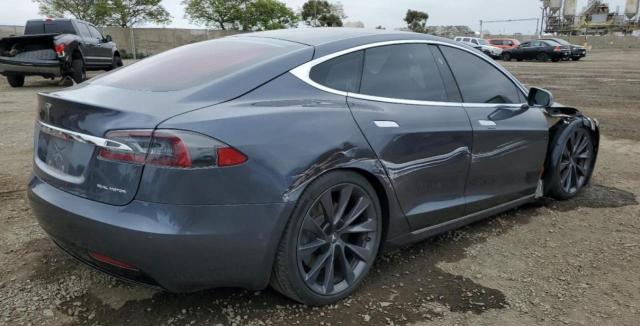 5YJSA1E27LF415456 - 2020 TESLA MODEL S GRAY photo 3