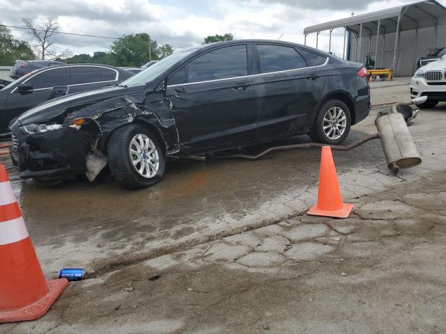 1FA6P0G7XG5129875 - 2016 FORD FUSION S BLACK photo 1