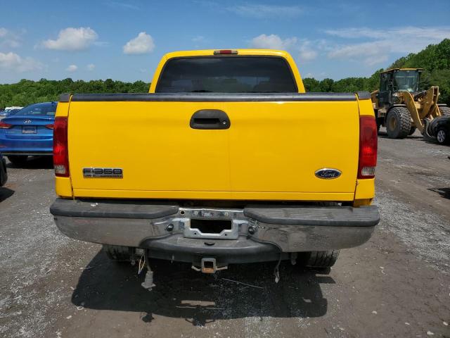 1FTWW31P96EA75779 - 2006 FORD F350 SRW SUPER DUTY YELLOW photo 6