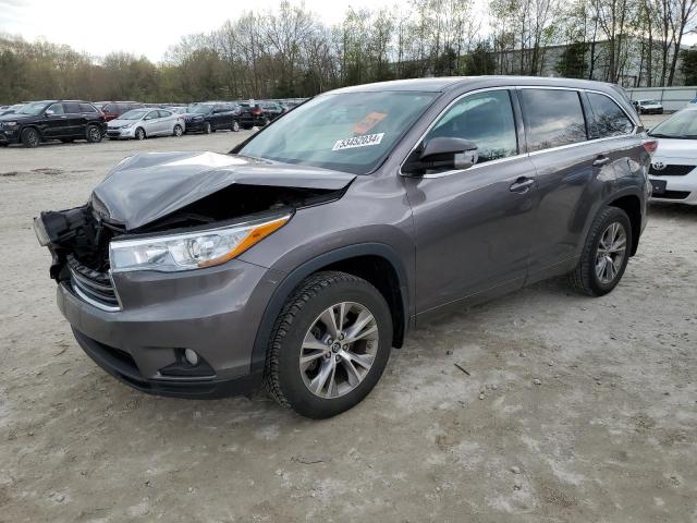 2016 TOYOTA HIGHLANDER LE, 