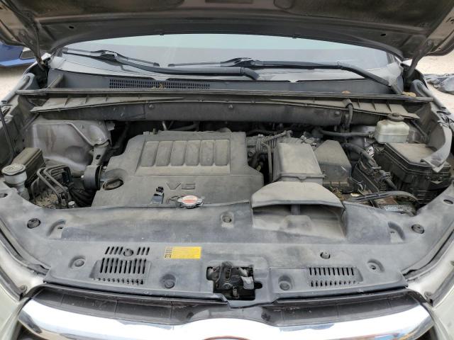 5TDKKRFH7FS110831 - 2015 TOYOTA HIGHLANDER XLE 灰色 照片 11