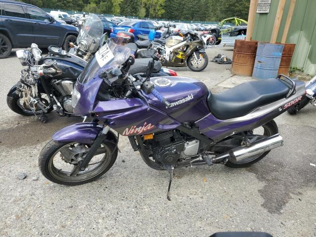 JKAEXVD141A064078 - 2001 KAWASAKI EX500 D PURPLE photo 3