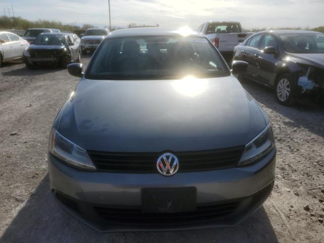 3VW1K7AJ4EM442098 - 2014 VOLKSWAGEN JETTA BASE GRAY photo 5