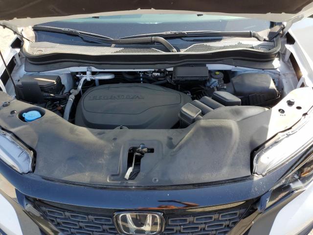 5FNYF7H59MB006767 - 2021 HONDA PASSPORT EXL WHITE photo 12