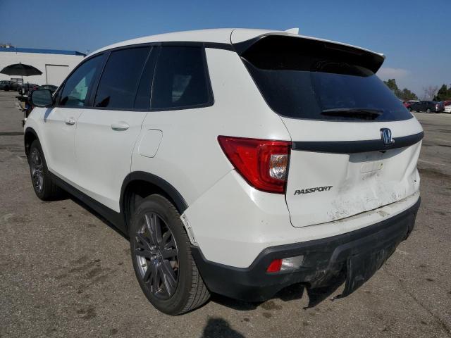 5FNYF7H59MB006767 - 2021 HONDA PASSPORT EXL WHITE photo 2