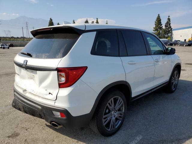 5FNYF7H59MB006767 - 2021 HONDA PASSPORT EXL WHITE photo 3