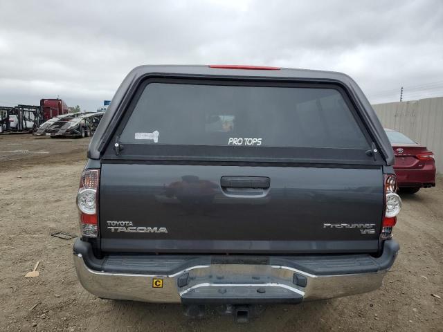 3TMJU4GN6DM156399 - 2013 TOYOTA TACOMA DOUBLE CAB PRERUNNER CHARCOAL photo 6